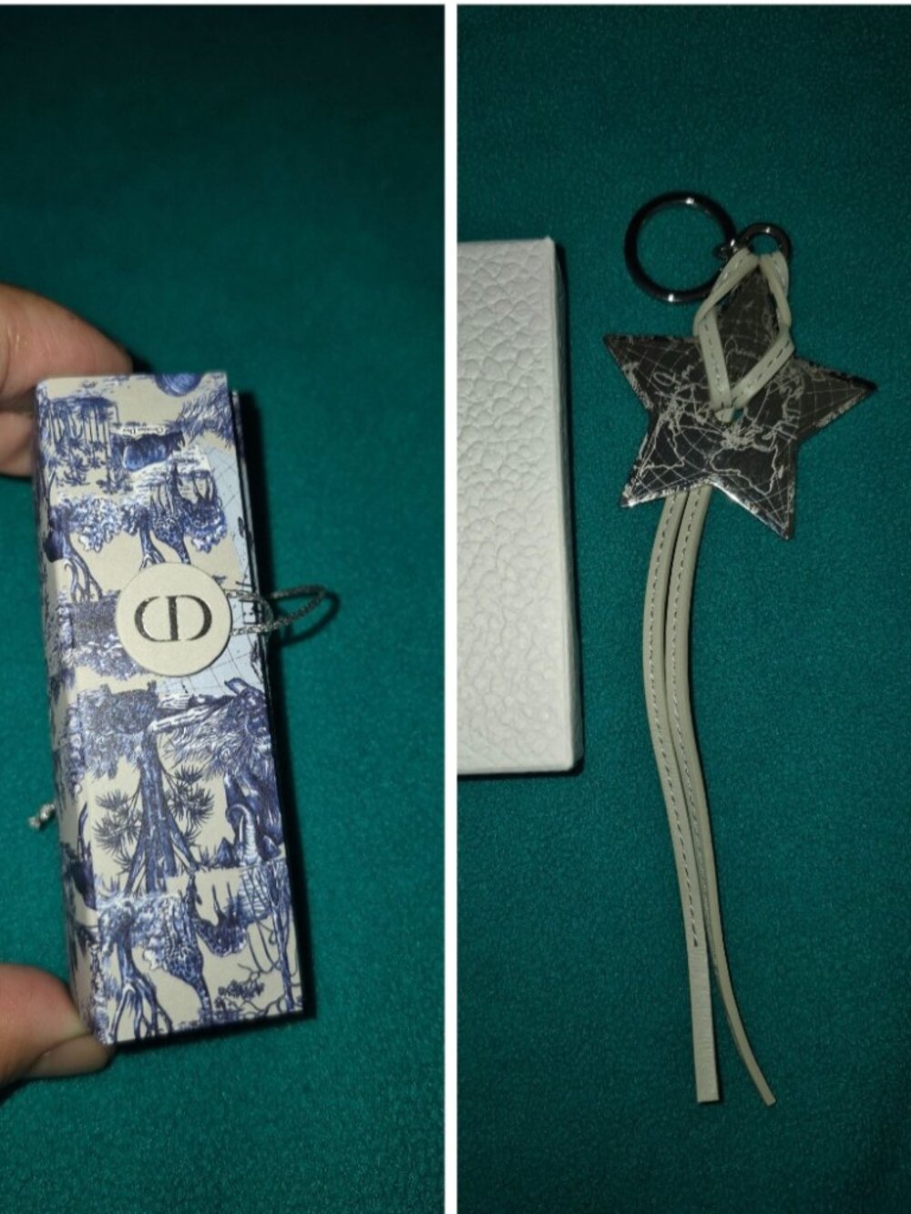 Lipstick with dior charm